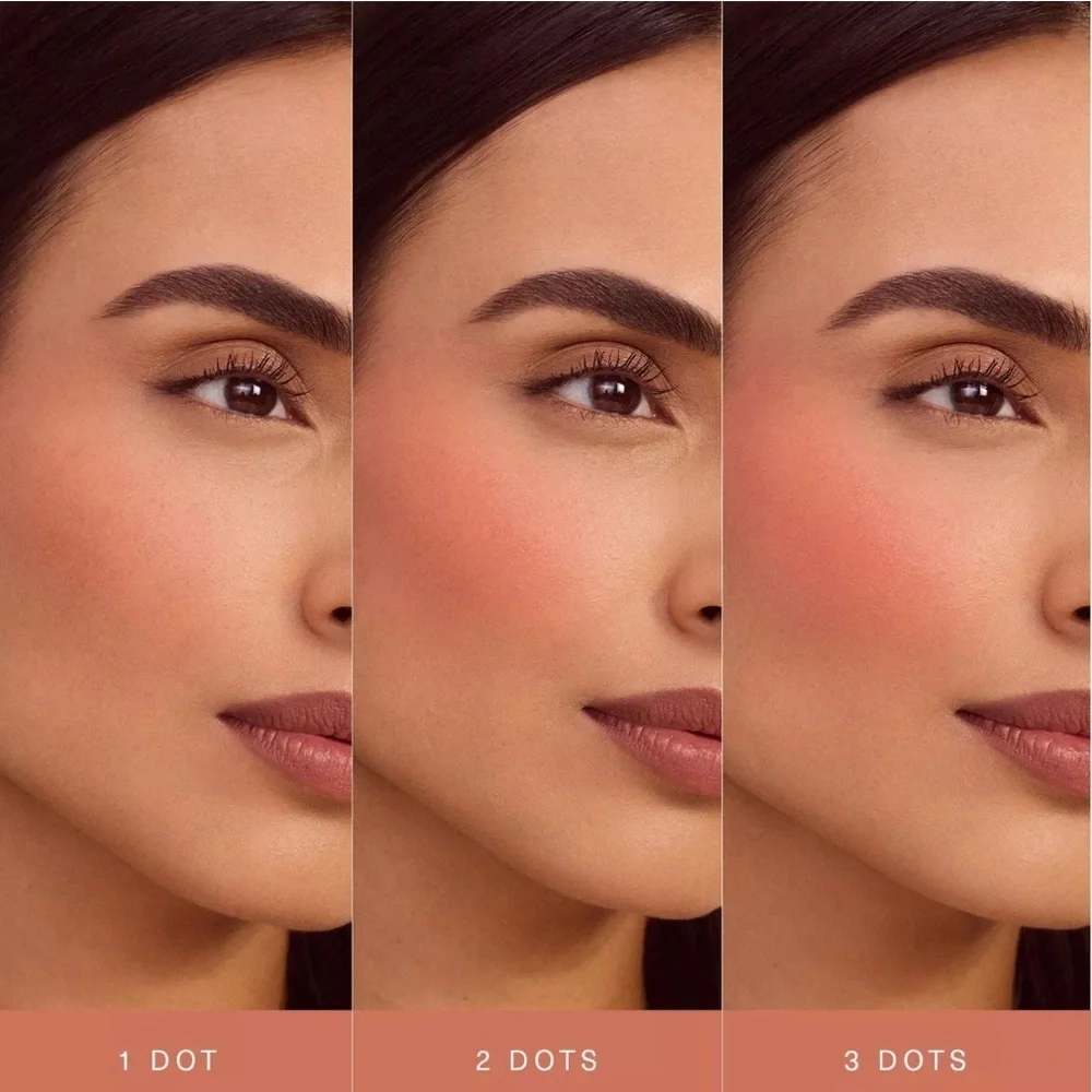 NEW Rare Beauty Soft Pinch Liquid Blush Dewy Finish in Happy Cool Pink Color